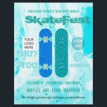 Skateboard Eventwerbung fügt Foto und Logo hinzu Flyer<br><div class="desc">Wählen Sie "Klicken Sie,  um weitere Anpassungen vorzunehmen",  wenn Sie Funktionen skalieren,  verschieben oder löschen gewollt haben. Im Entwurfsbereich kann das TT-Textwerkzeug nach oben und unten verwendet werden,  um die Textgröße zu vergrößern oder zu verkleinern,  sodass die Textfelder sich gut aufreihen.</div>