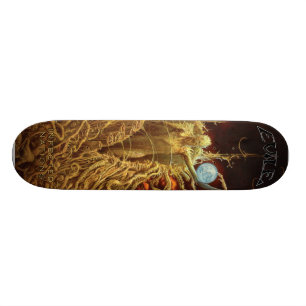 Skateboard Evile - plate-forme infectée de patin de nations