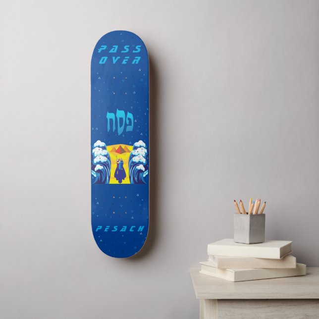 Skateboard Exode de Moïse de Pâque & Israélites d'Égypte (Art mural)