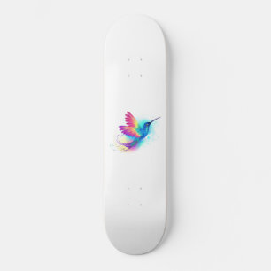 Skateboard Exotic Rainbow Hummingbird