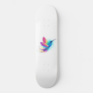 Skateboard Exotic Rainbow Hummingbird