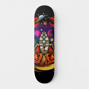 Skateboard Exploser le vaisseau spatial
