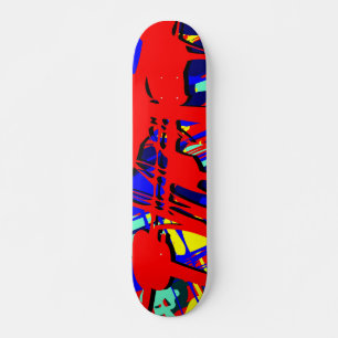 Skateboard Expressionniste Abstrait 03
