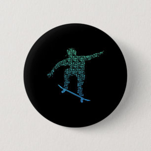 Skateboard Extreme Sport Skater Ausrüstung Skatebo Button