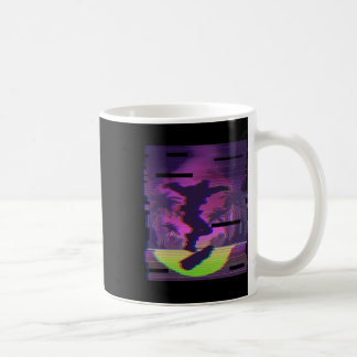 Skateboard fahren und coole Tricks machen Kaffeetasse