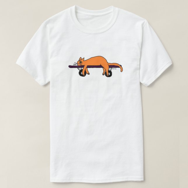 Skateboard FahtCaht T-Shirt (Design vorne)
