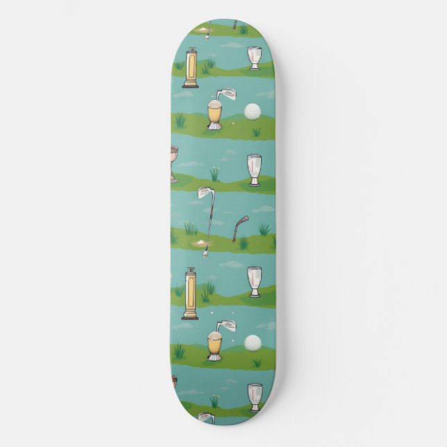 Skateboard Fairway Finesse : Golf Essentials Motif Play (Recto)