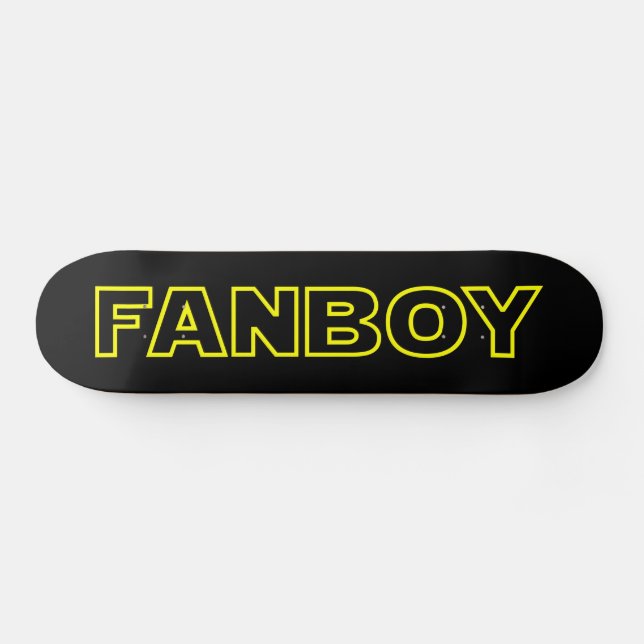 SKATEBOARD FANBOY (Horz)