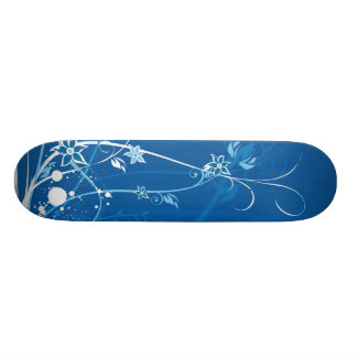 Skateboard Fantaisie bleu
