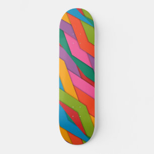 Skateboard farbenfroh