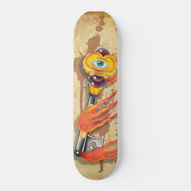 Skateboard Fausse clé (Recto)