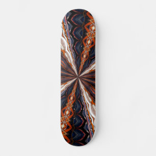 Skateboard Fenêtre en verre tendu Kaleidoscope 19