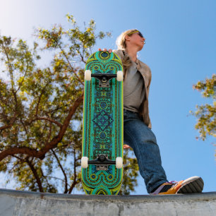 Skateboard Fenêtres graphiques en verre tendu de fonte