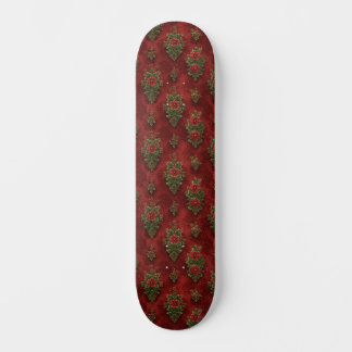 Skateboard Festive Damask 