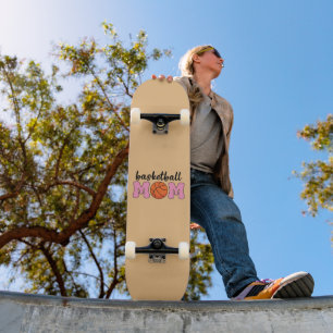 Skateboard Fête de la mère mère du basket-ball