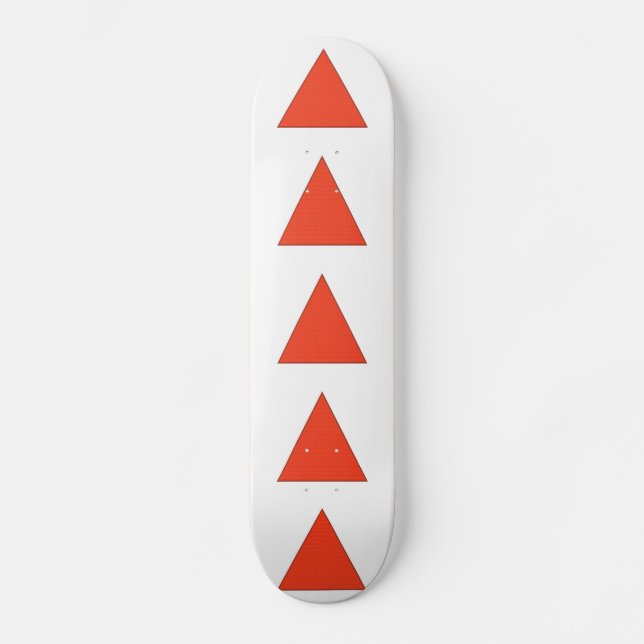 Skateboard Feu (Recto)