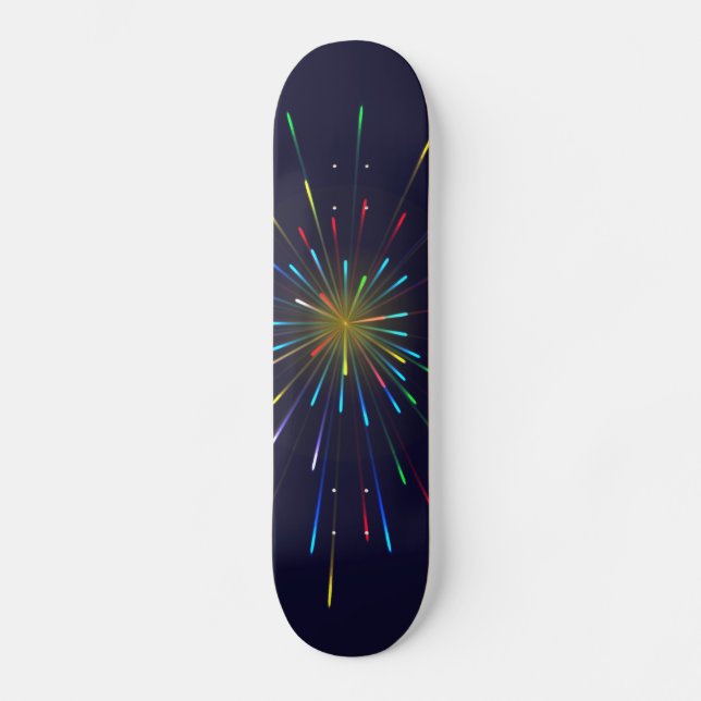 Skateboard Feu (Recto)