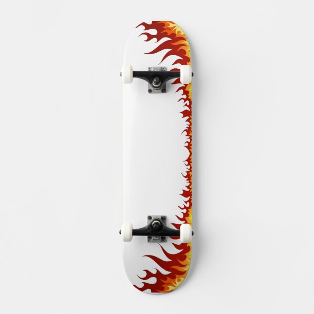 Skateboard Feu (Recto)