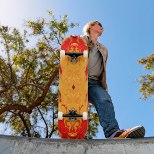 Skateboard Feu et glace