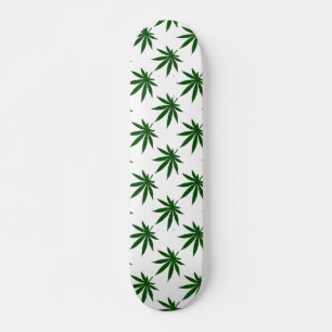 Skateboard Feuille de mauvaises herbes