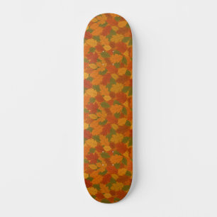 Skateboard Feuilles classiques d'automne à motifs