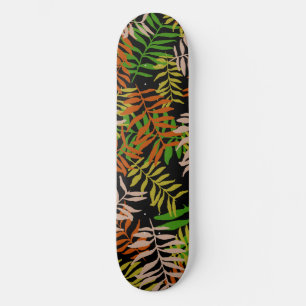SKATEBOARD FEUILLES DE LA NATURE DE LA JUNGLE