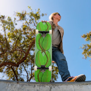 Skateboard Feuilles par Kenneth Yoncich