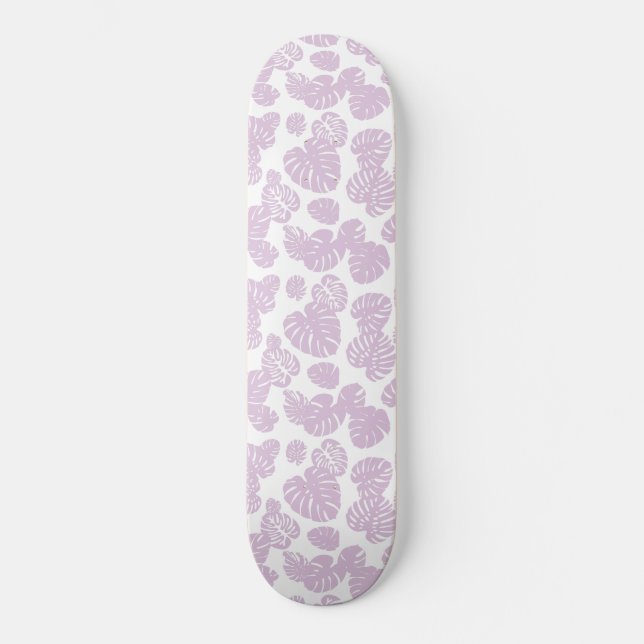 Skateboard Feuilles Tropicales Multicolores 10 (Recto)