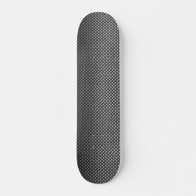 Skateboard Fibre détaillée de carbone texturisée (Devant)