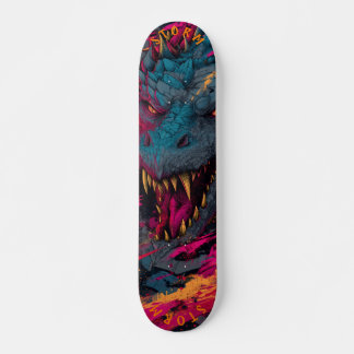 Skateboard Fierce Dragon Graffiti Street - Edition Limitée