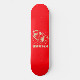 Skateboard Fierce requin tornade conception d'art pour viral