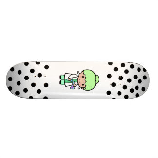 Skateboard Fille de scientifique
