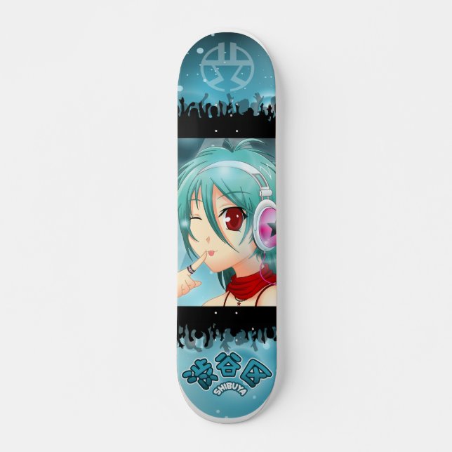 Skateboard Fille de Shibuya - Michiko (Devant)