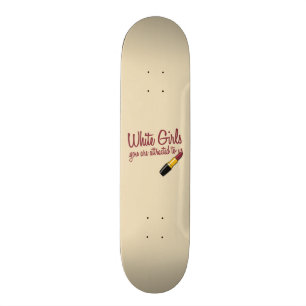 Skateboard Filles blanches