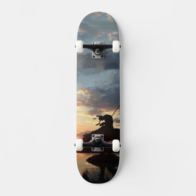 Skateboard Fin de la piste (Recto)