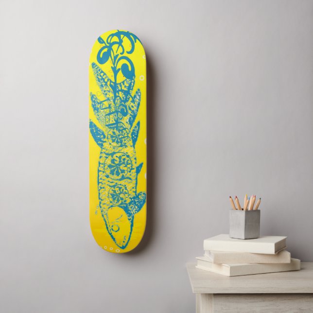Skateboard FishBone (Art mural)
