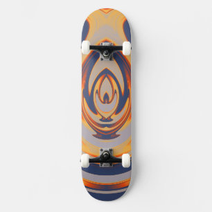 Skateboard flamme Abstraite 21