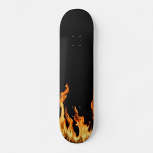 Skateboard Flammes - Flamme - Flammes - Flammes - Feutre - Fe