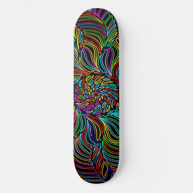 Skateboard Flares solaires (Recto)