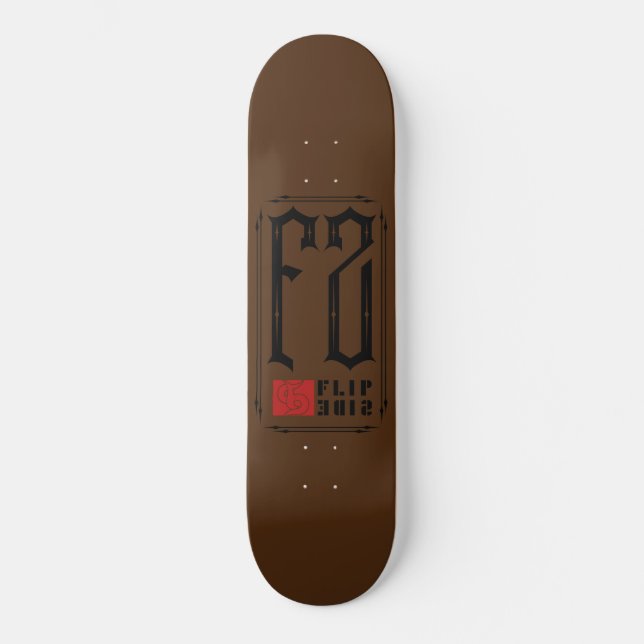 SKATEBOARD FLÈCHE FS (Recto)