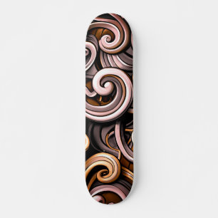 Skateboard Flèches énergétiques rustiques