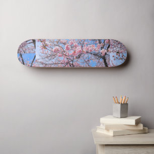Skateboard Fleur de cerisier Sakuras Oriental Floral Natural