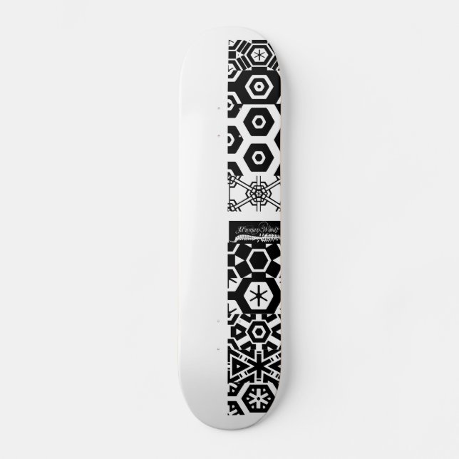 Skateboard Fleur d'épine (Recto)