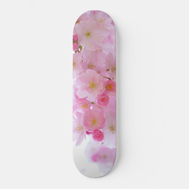 Skateboard Fleur japonaise de cerisier (Recto)