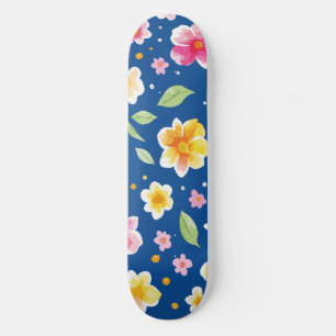 Skateboard Fleurs