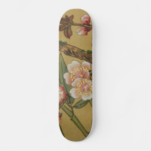 Skateboard Fleurs de cerisier vintages Art antique asiatique