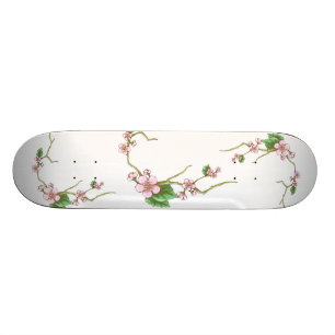Skateboard Fleurs de Sakura, fleurs de Sakura, fleurs de