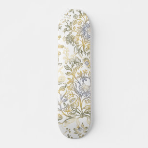 Skateboard Fleurs décoratives 17