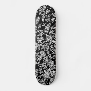 Skateboard Fleurs décoratives 21