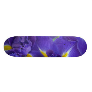 Skateboard Fleurs d'Iris